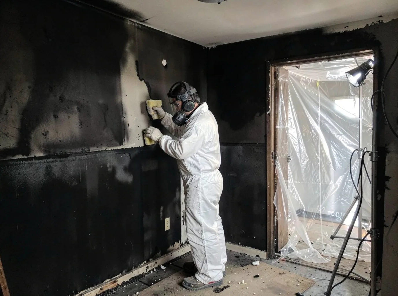 Fire Damage Restoration company in Tie Siding, WY